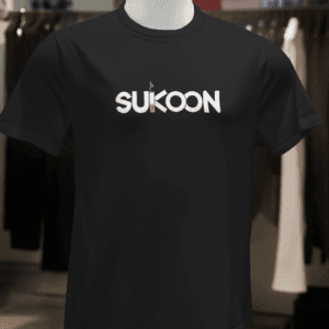 Premium Typography T-shirt “SUKOON”