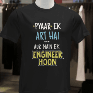 Premium Typography Tshirt “ENGINEER HU ”